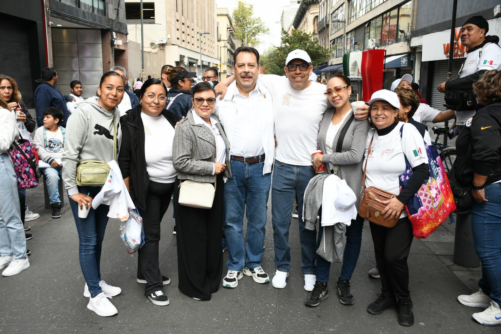 Asamblea informativa de la presidenta Claudia Sheinbaum Pardo en el Zócalo de la Ciudad de México 